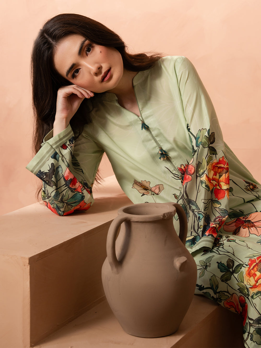 FLAIR | 2 PC Lawn Pret | Izel Apparel