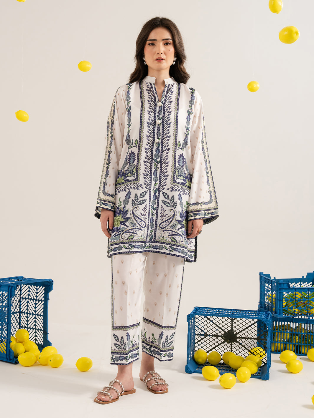 FLORET | 2 PC Lawn Pret | Izel Apparel