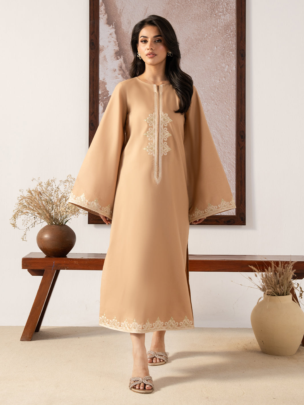 LATTE | 2 PC Lawn Pret | Shades Pret | Izel Apparel