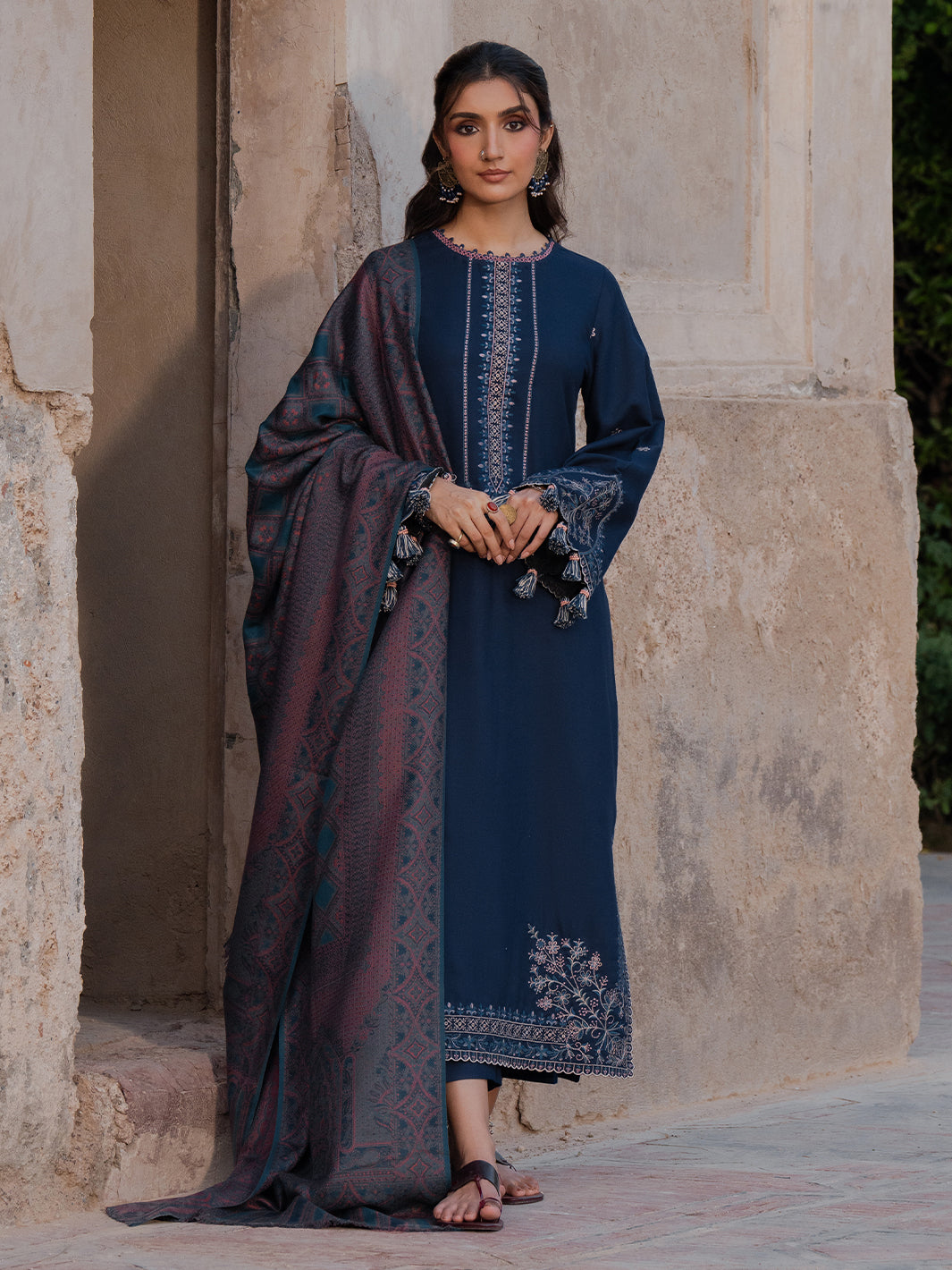 Mashq | 3 PC Embroidered Winter Collection | Nooraniyat | Izel Apparel