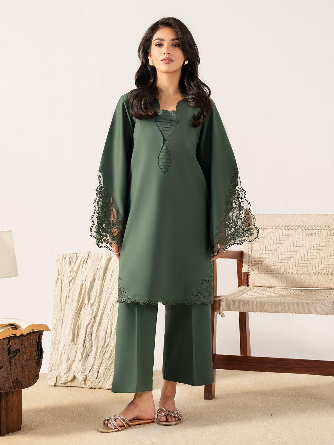 MOSS | 2 PC Lawn Pret | Shades Pret | Izel Apparel