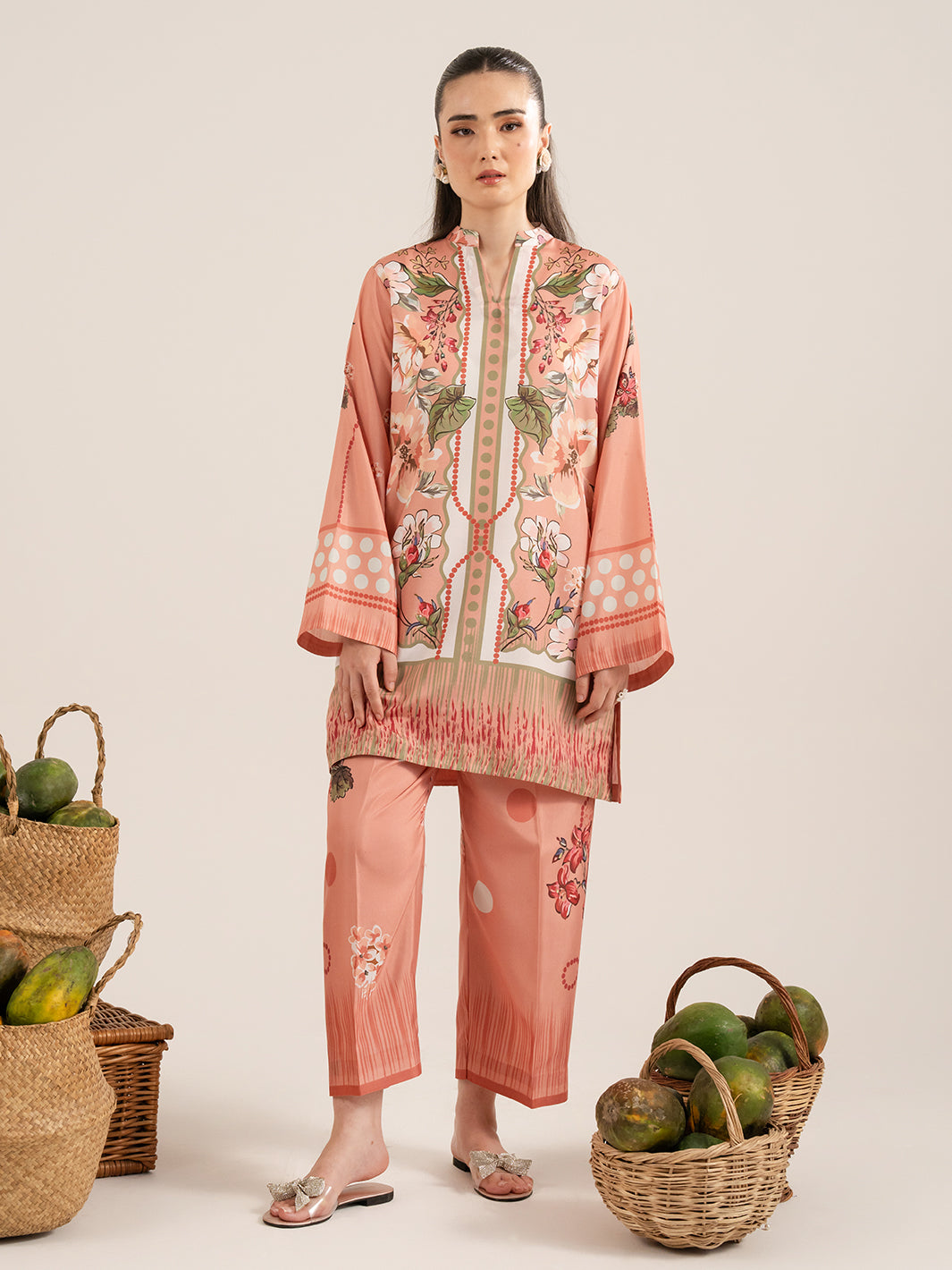 SERENE | 2 PC Lawn Pret | Izel Apparel