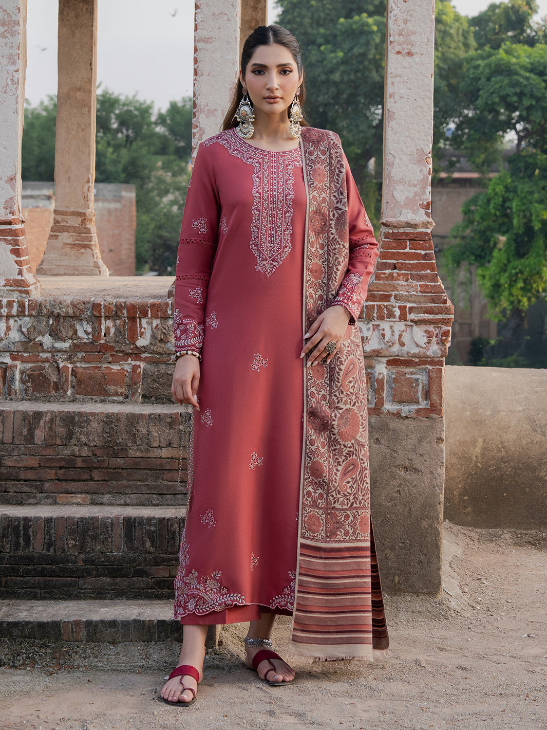 Zarnoor | 3 PC Embroidered Winter Collection | Nooraniyat | Izel Apparel