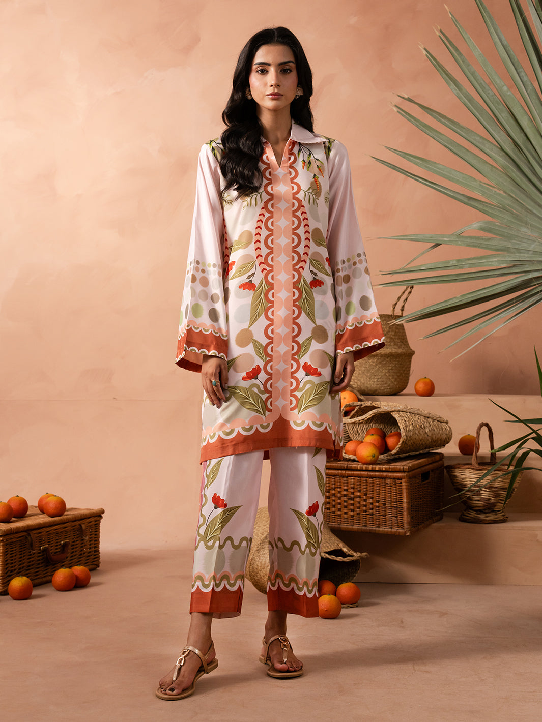 ZOLEA | 2 PC Lawn Pret | Izel Apparel