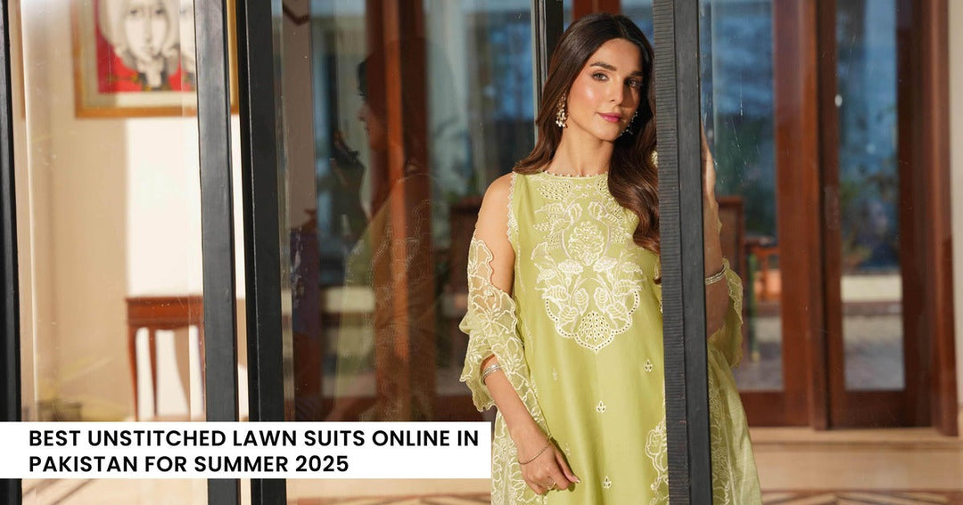Best Unstitched Lawn Suits Online in Pakistan for Summer 2025 | Izel Apparel