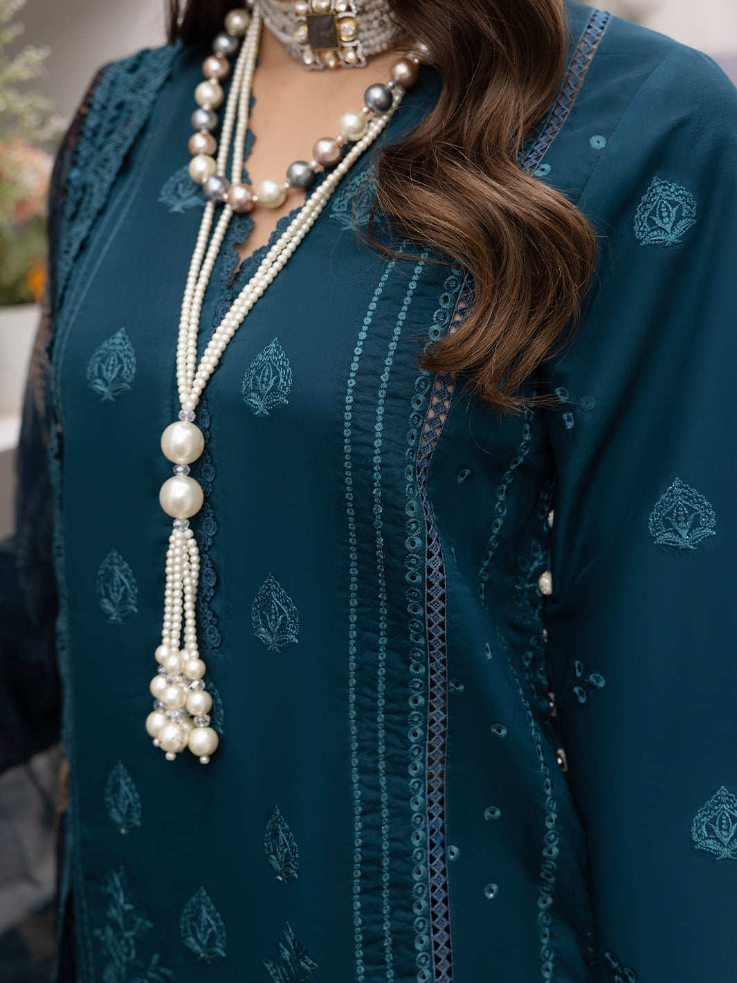 PEACOCK | 3 PC LUXURY LAWN | Izel Apparel | Women's Clothing