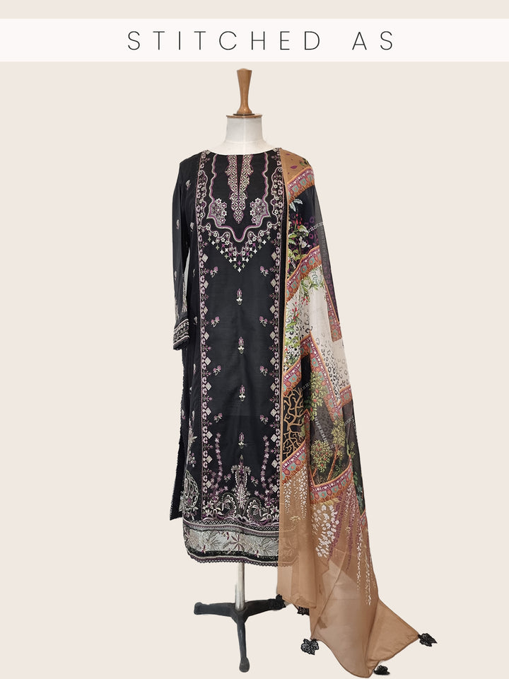 AASHNA | 3 PC LUXURY LAWN | Izel Apparel | Women's Clothing
