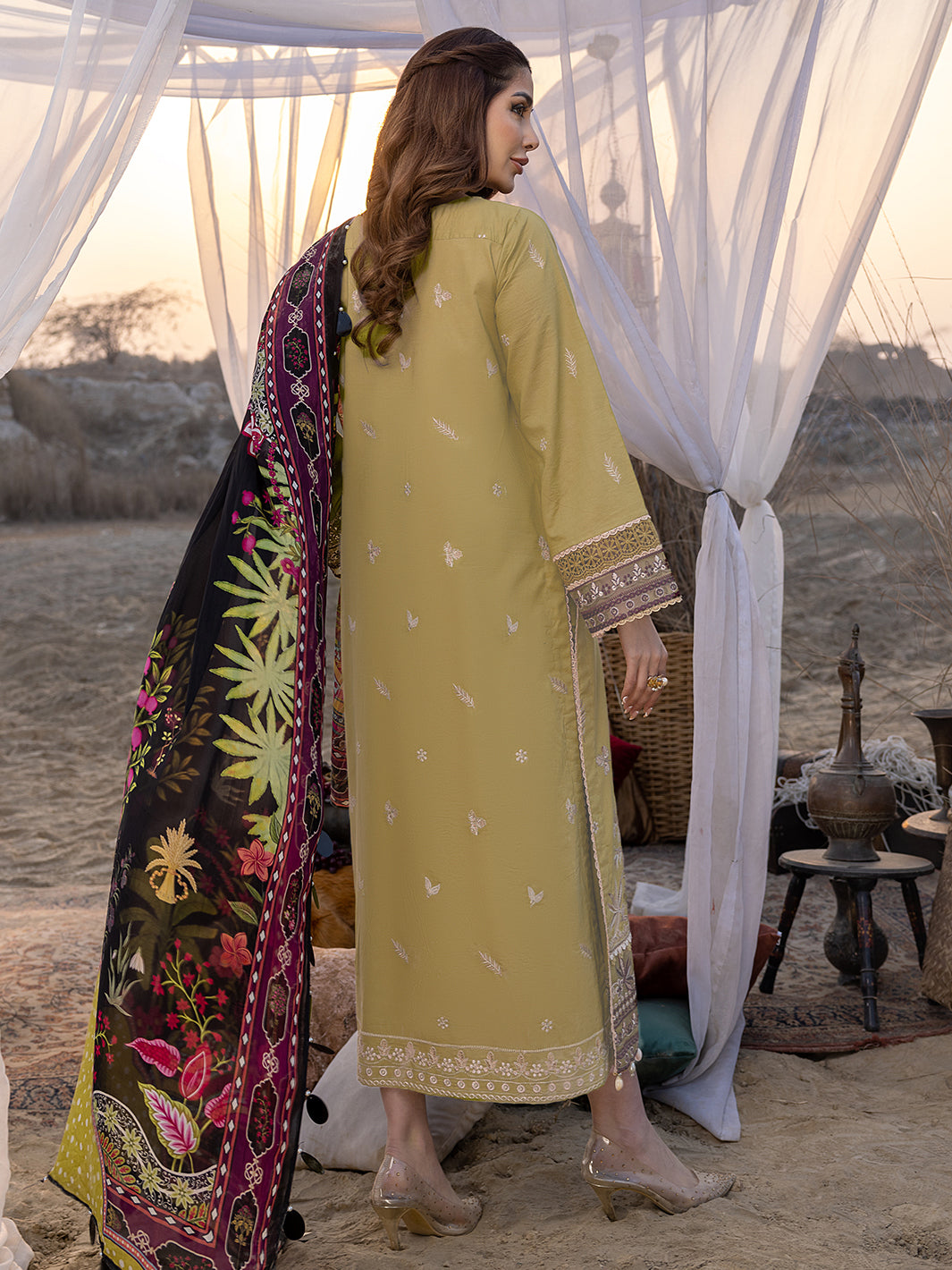 ARAISH | 3 PC LUXURY LAWN | Izel Apparel | Women's Clothing