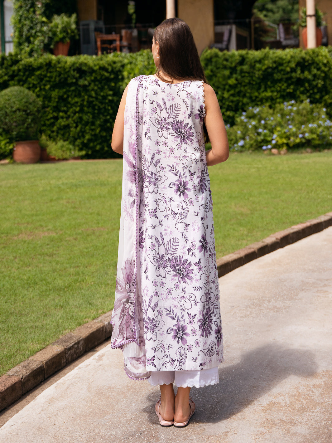 GARDENIA | Summer Unstitched Lawn | Izel Apparel