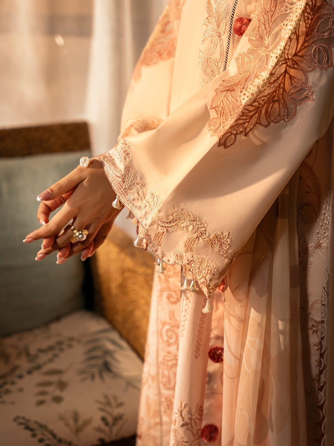 AARZOO | Dastak Luxury Lawn | Izel Apparel