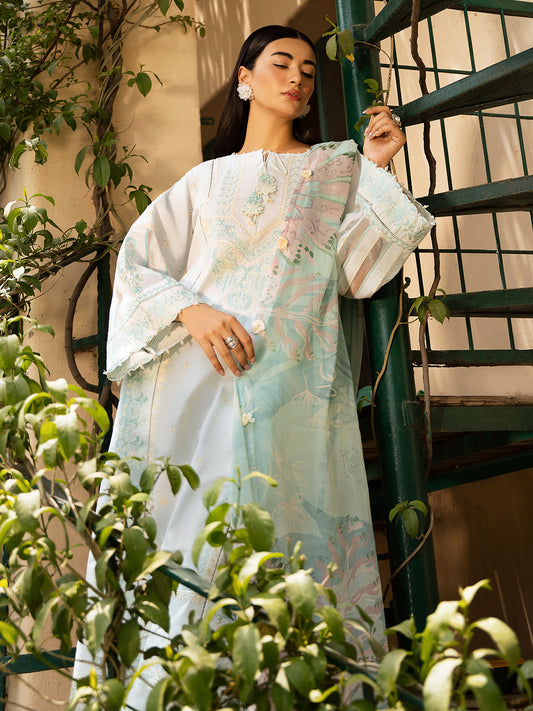 FALAK | Dastak Luxury Lawn | Izel Apparel