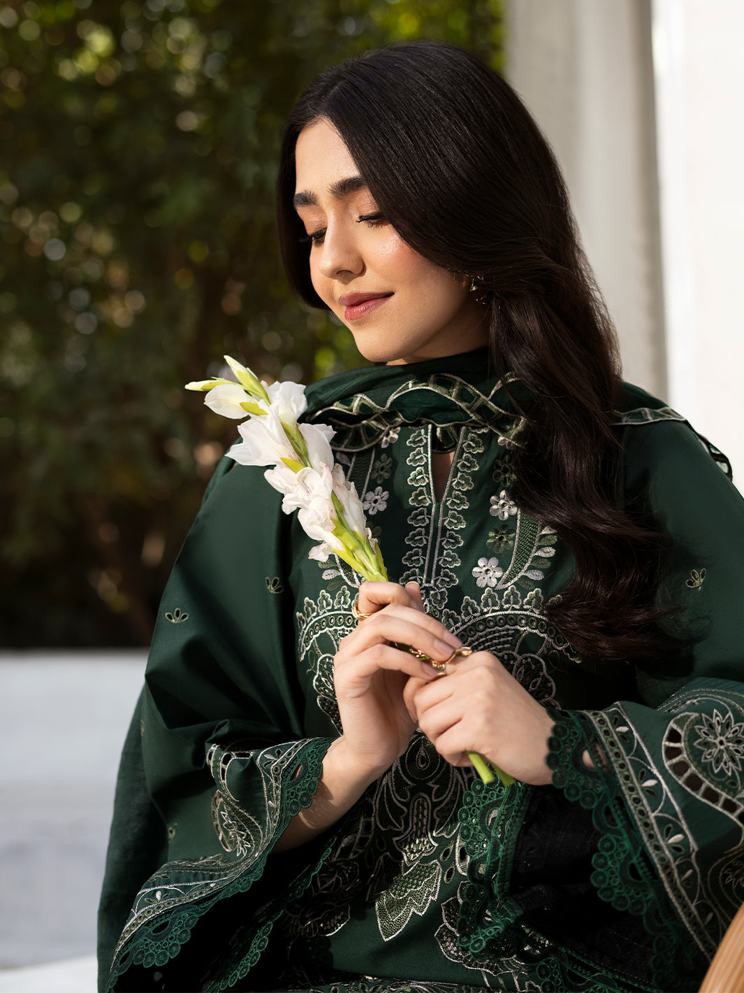 FATIN | Mahveen Festive Lawn '25 | Luxury Lawn | Izel Apparel