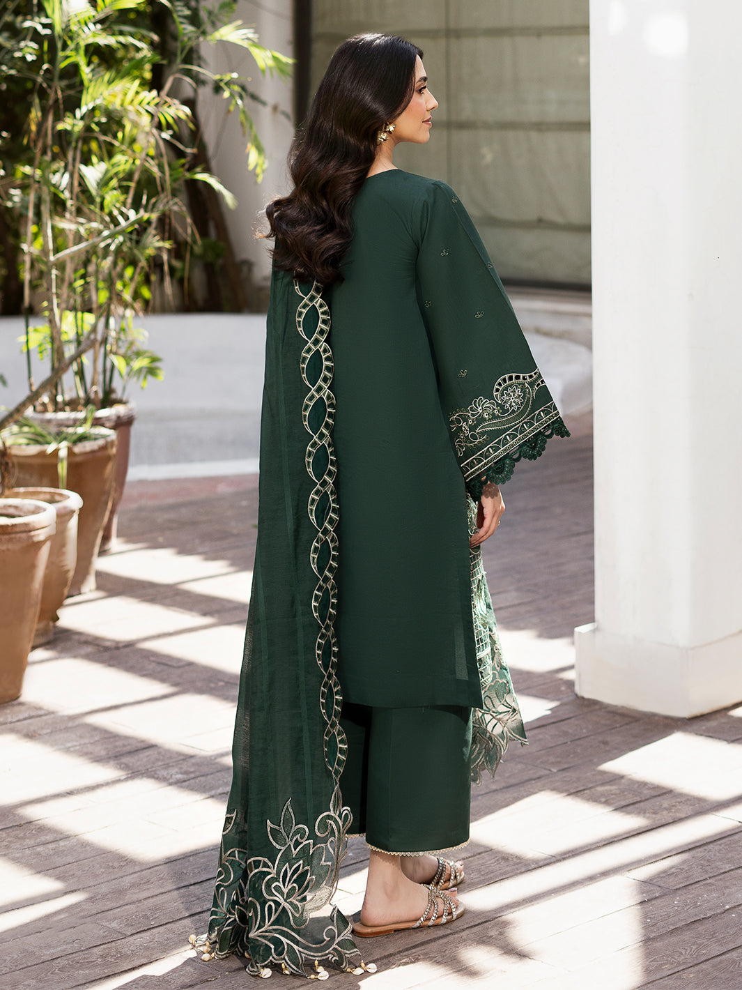 FATIN | Mahveen Festive Lawn '25 | Luxury Lawn | Izel Apparel