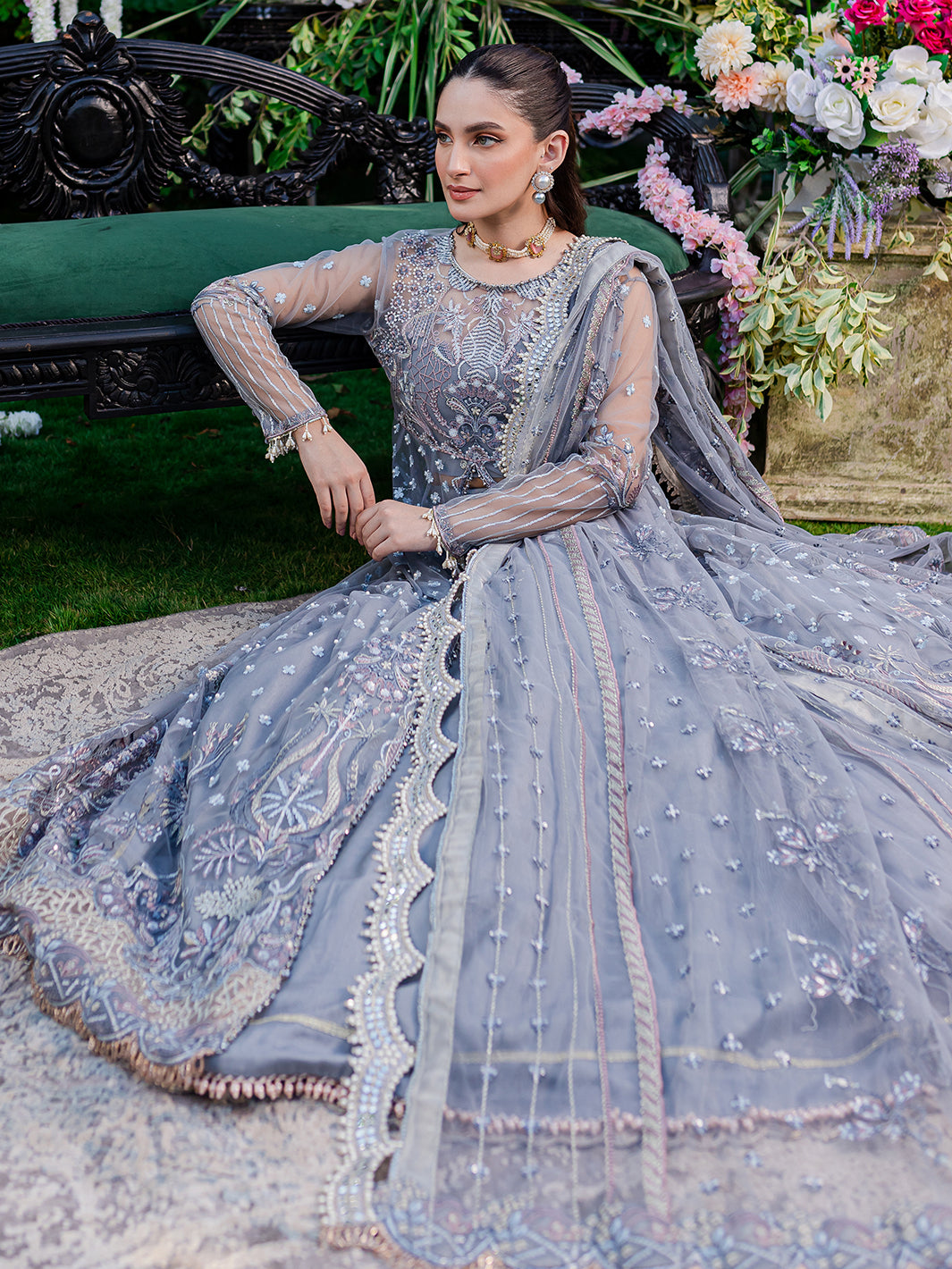 JASHN E BAHARA | FESTIVE UNSTITCHED | Formal Collection | Izel Apparel | Women's Clothing