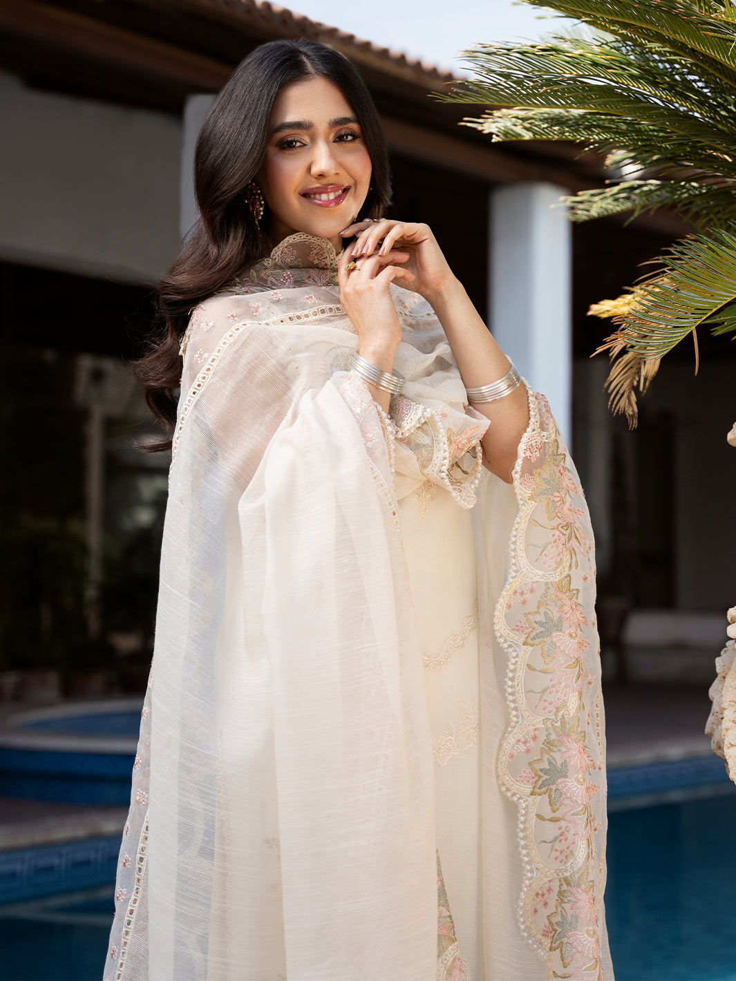 KUBRA | Mahveen Festive Lawn '25 | Luxury Lawn | Izel Apparel