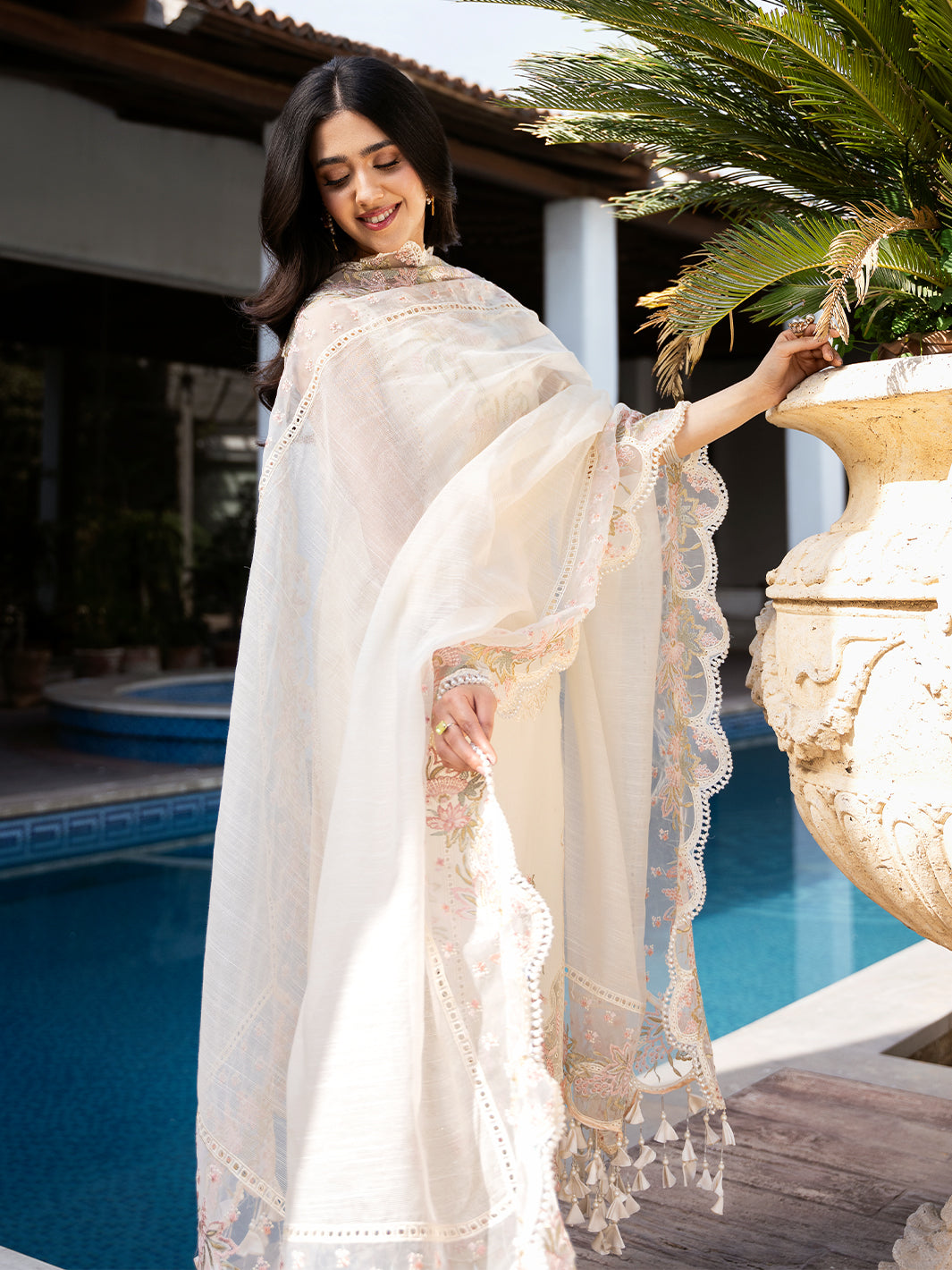 KUBRA | Mahveen Festive Lawn '25 | Luxury Lawn | Izel Apparel