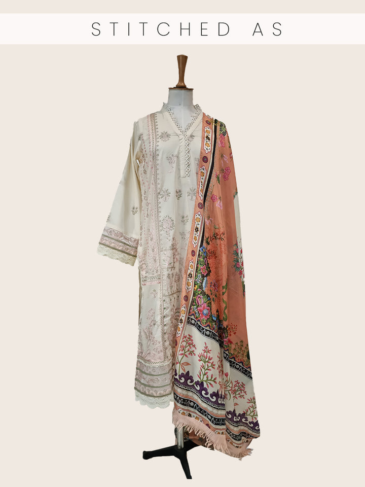 LAGAN | 3 PC LUXURY LAWN | Izel Apparel | Women's Clothing