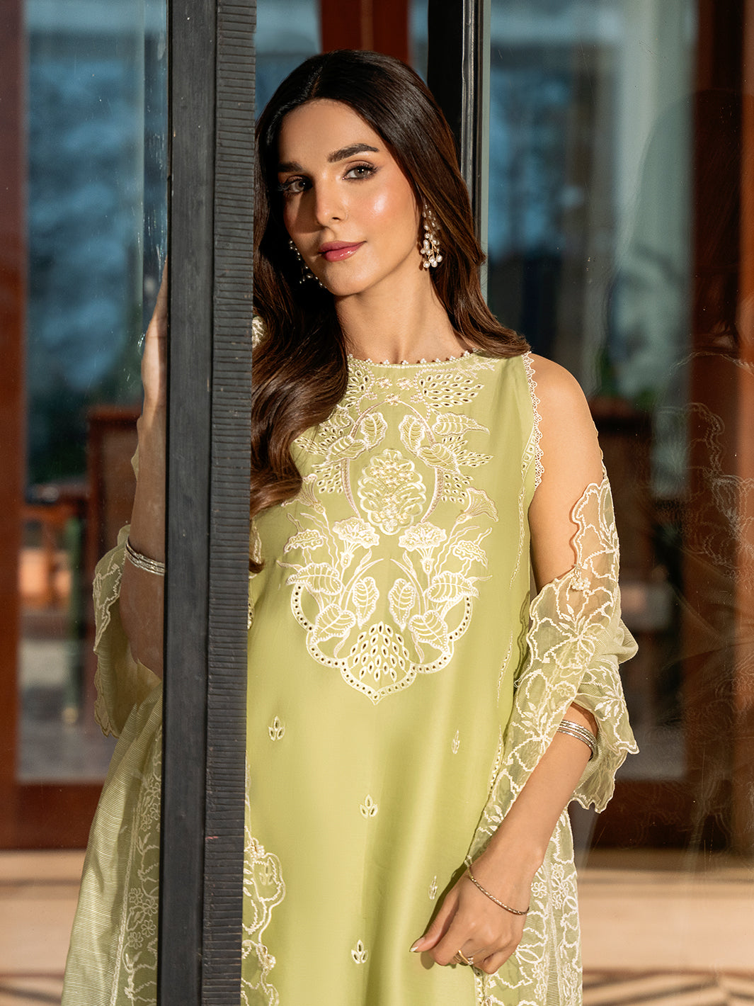 MARWA | Mahveen Festive Lawn '25 | Luxury Lawn | Izel Apparel