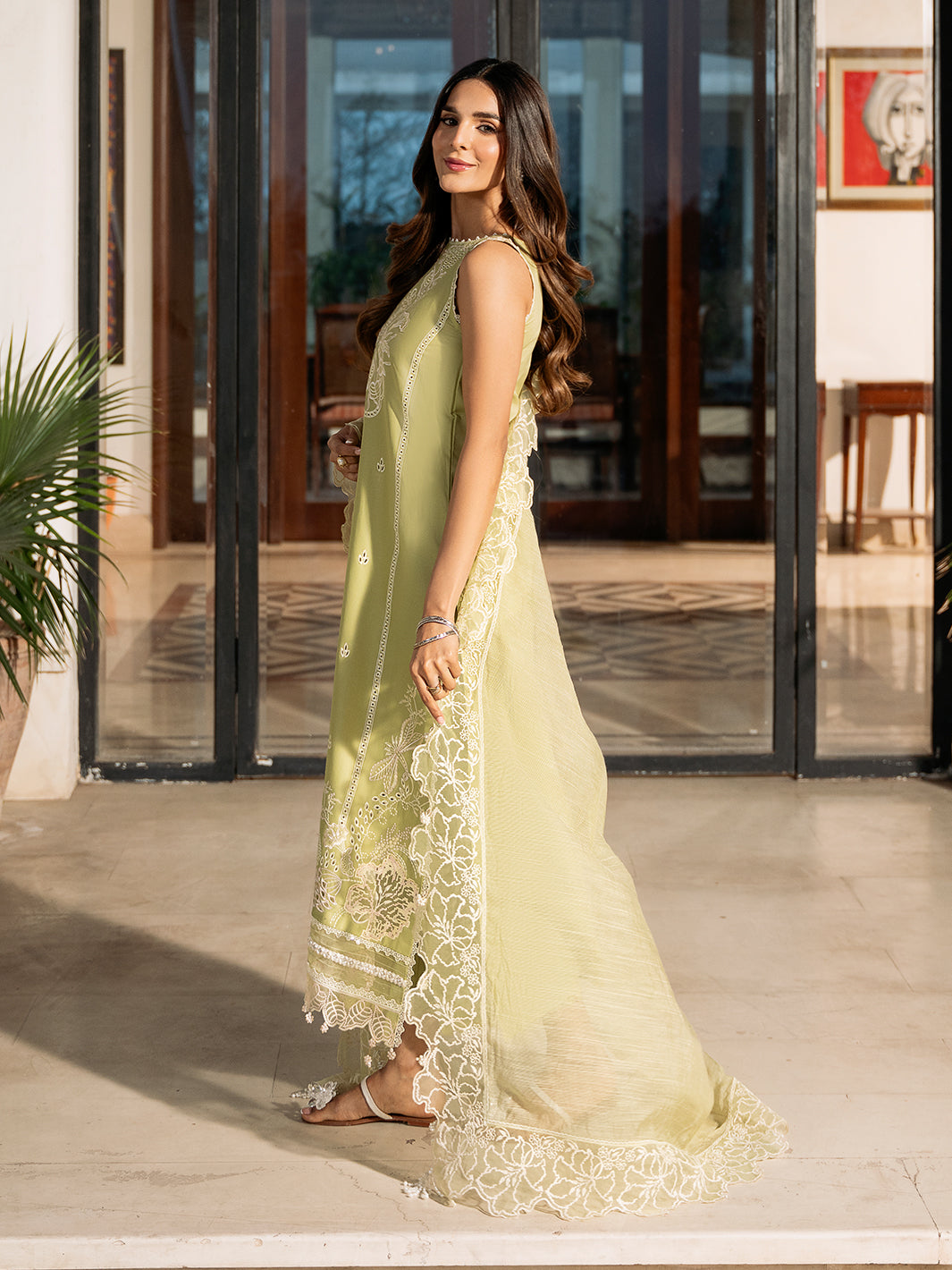 MARWA | Mahveen Festive Lawn '25 | Luxury Lawn | Izel Apparel