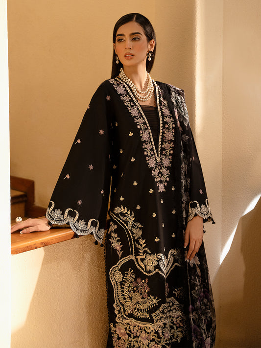 QALAH | Dastak Luxury Lawn | Izel Apparel