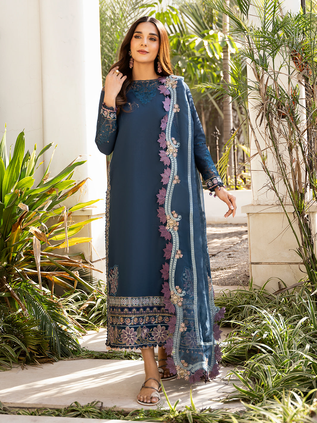 RAISA | Mahveen Festive Lawn '25 | Luxury Lawn | Izel Apparel