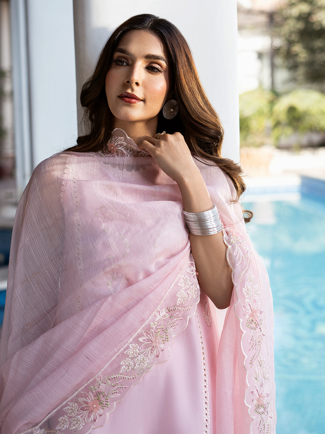 SAFA | Mahveen Festive Lawn '25 | Luxury Lawn | Izel Apparel