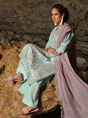 ZAIB | 3 PC LUXURY LAWN | Izel Apparel | Women's Clothing